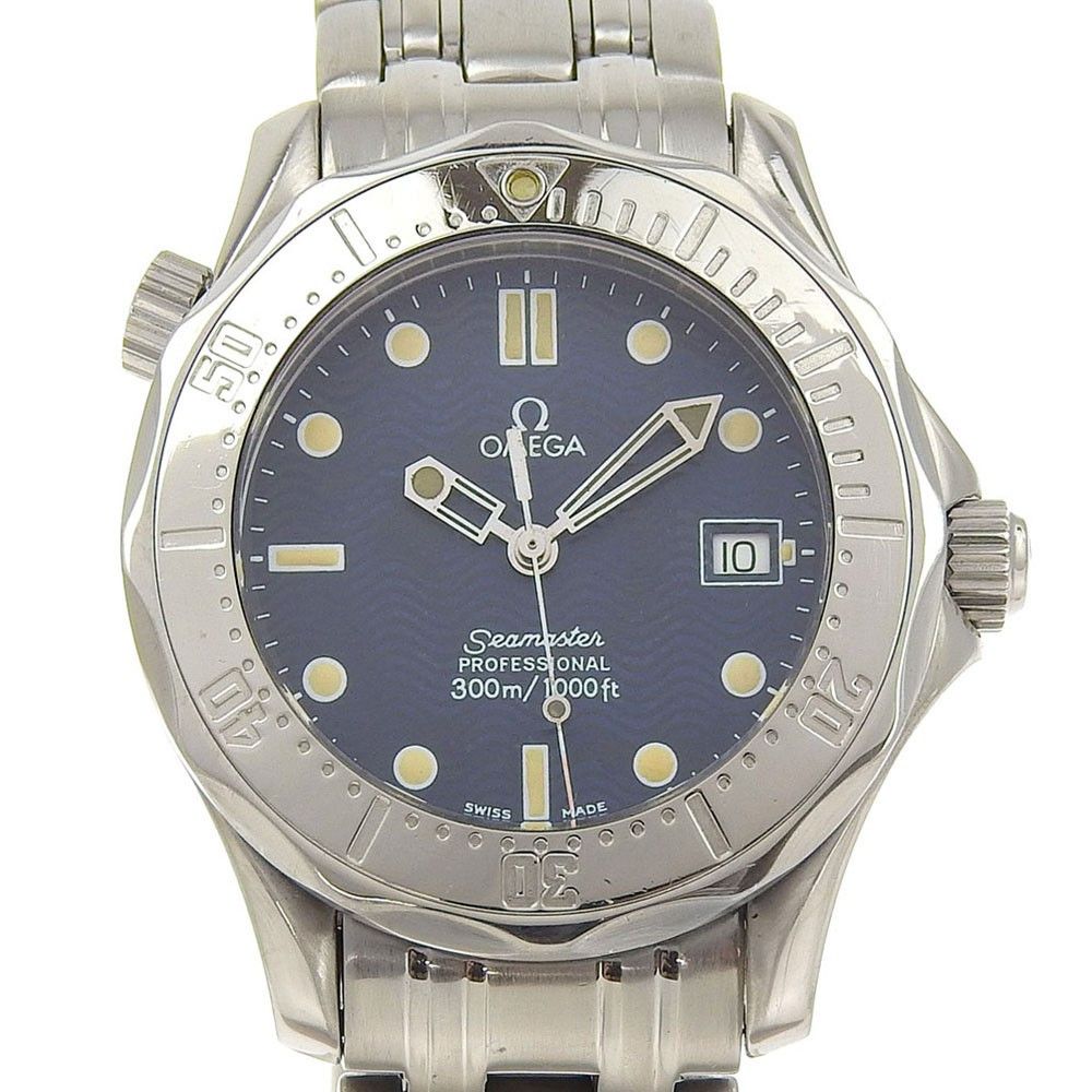 Omega Omega Seamaster 300M Quartz Watch Stainless Steel Size ONE SIZE - 5 Thumbnail