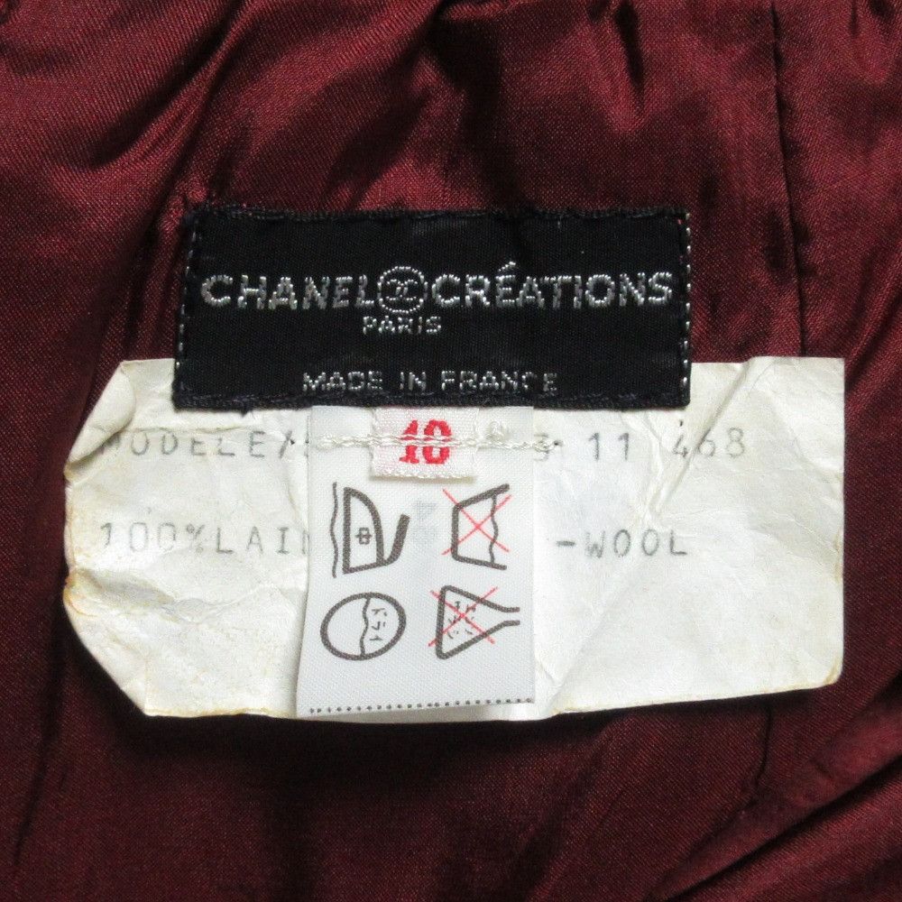 Chanel Chanel Chanel Classic Wool Tweed Skirt Others Skirts DUTY FREE for USA Size ONE SIZE - 4 Thumbnail
