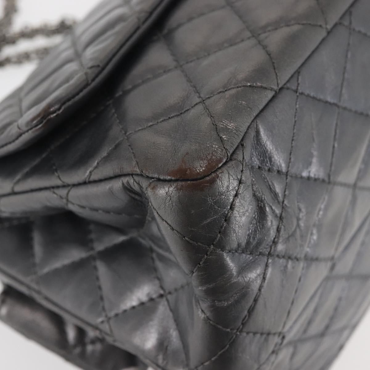 Chanel Chanel Reissue 2.55 Double Compartment Flap Bag Quilted Aged Calfskin Size ONE SIZE - 14 Thumbnail