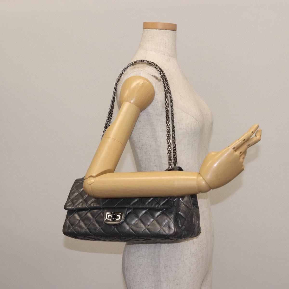 Chanel Chanel Reissue 2.55 Double Compartment Flap Bag Quilted Aged Calfskin Size ONE SIZE - 24 Thumbnail