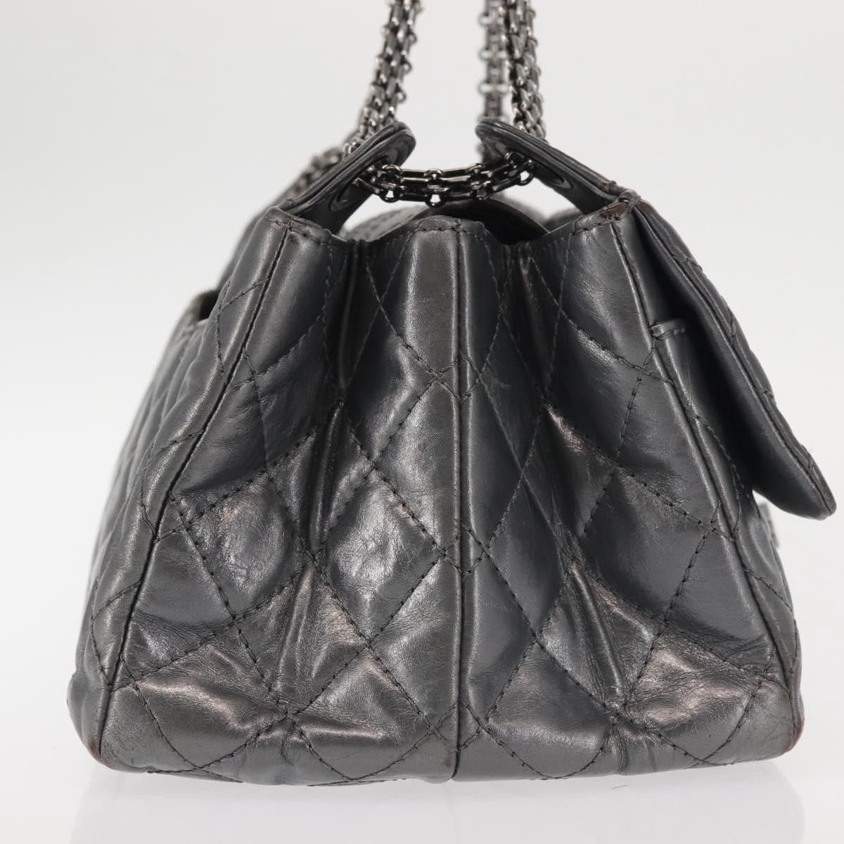 Chanel Chanel Reissue 2.55 Double Compartment Flap Bag Quilted Aged Calfskin Size ONE SIZE - 4 Thumbnail