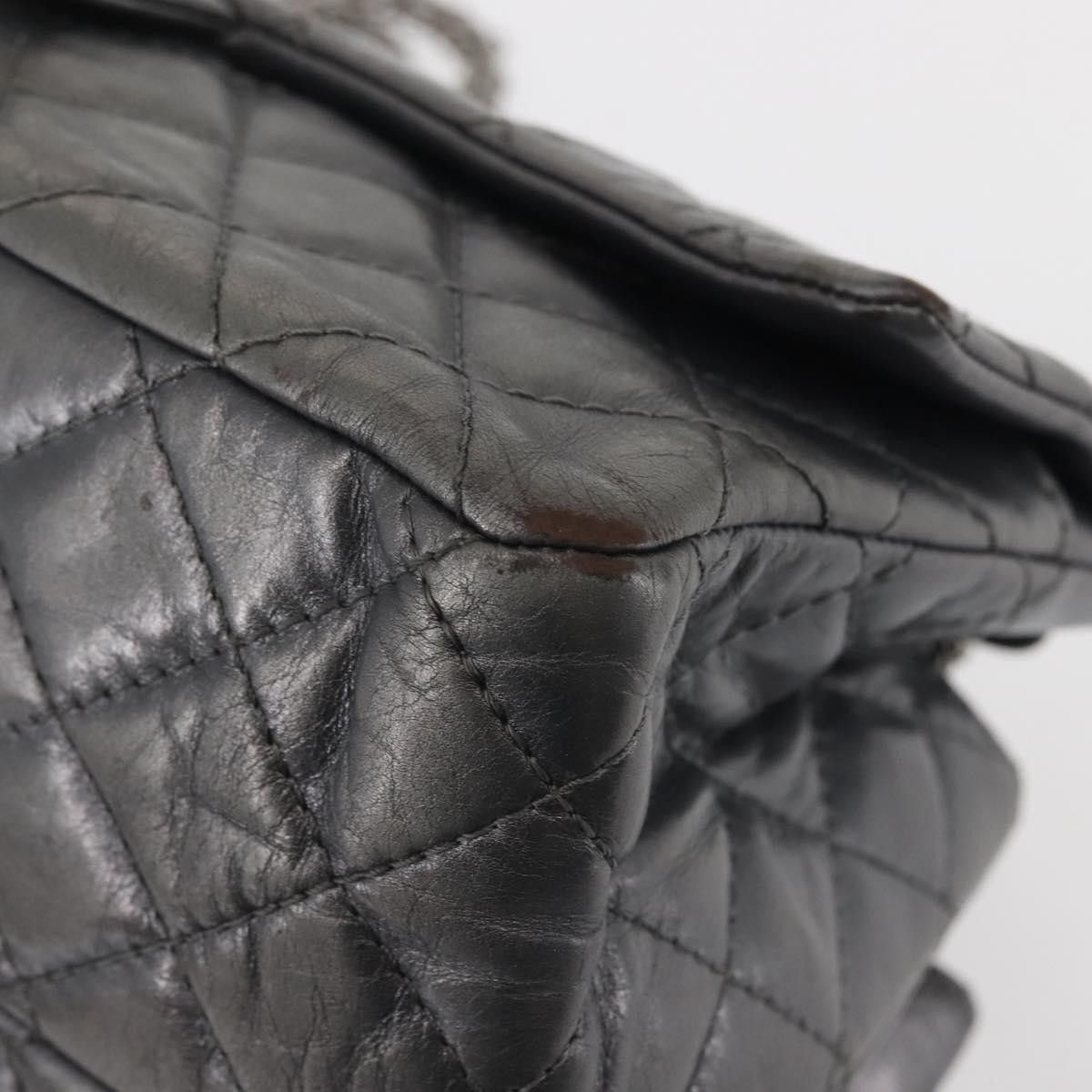 Chanel Chanel Reissue 2.55 Double Compartment Flap Bag Quilted Aged Calfskin Size ONE SIZE - 15 Thumbnail