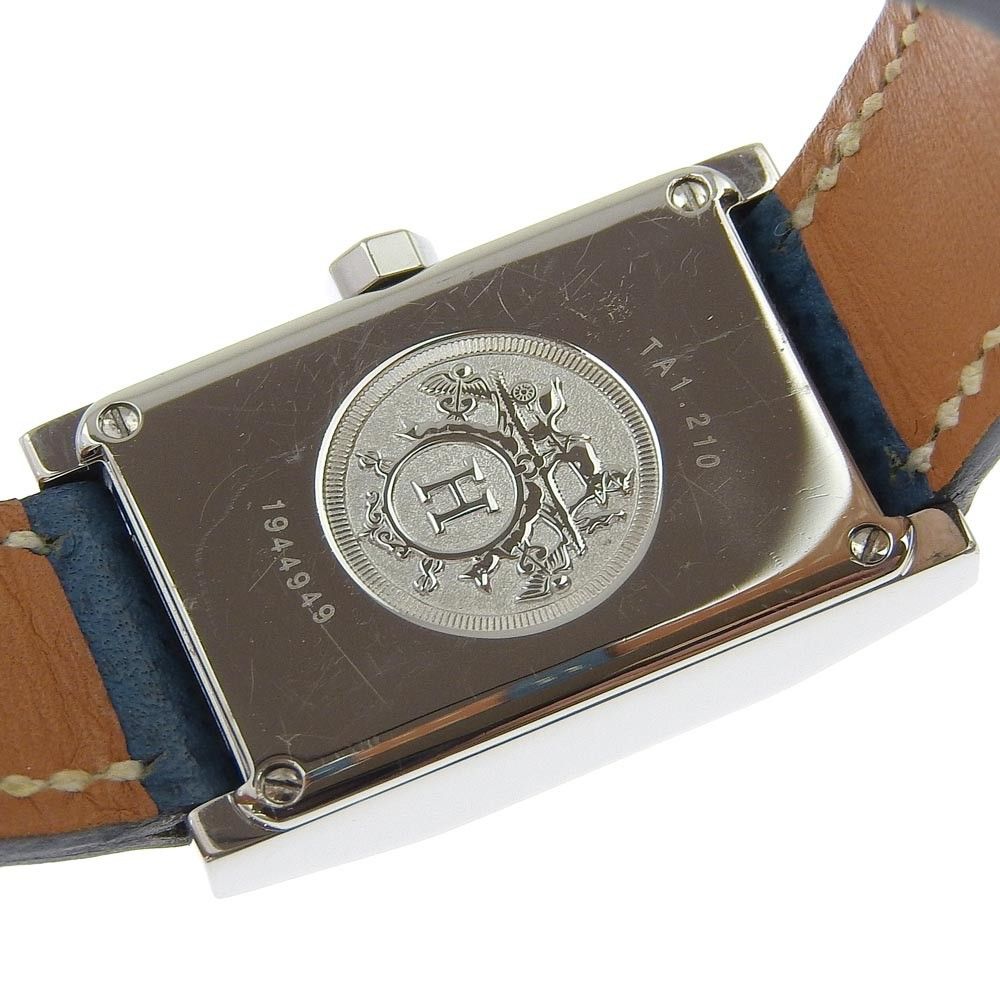Hermes Hermes Tandem Quartz Watch Stainless Steel with leather Size ONE SIZE - 4 Thumbnail