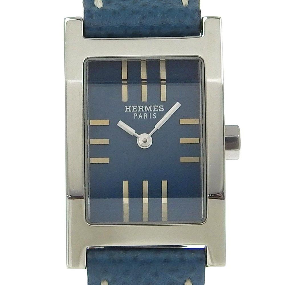 Hermes Hermes Tandem Quartz Watch Stainless Steel with leather Size ONE SIZE - 5 Thumbnail