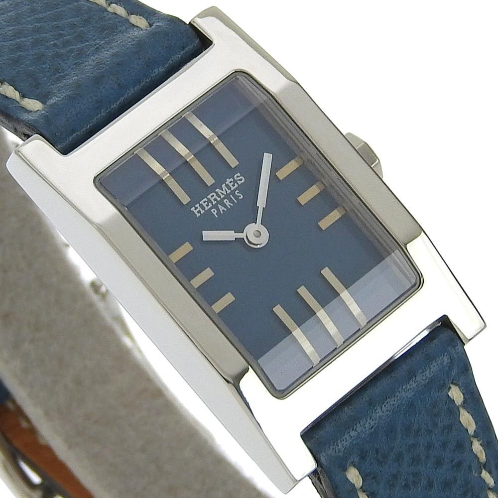 Hermes Hermes Tandem Quartz Watch Stainless Steel with leather Size ONE SIZE - 8 Thumbnail