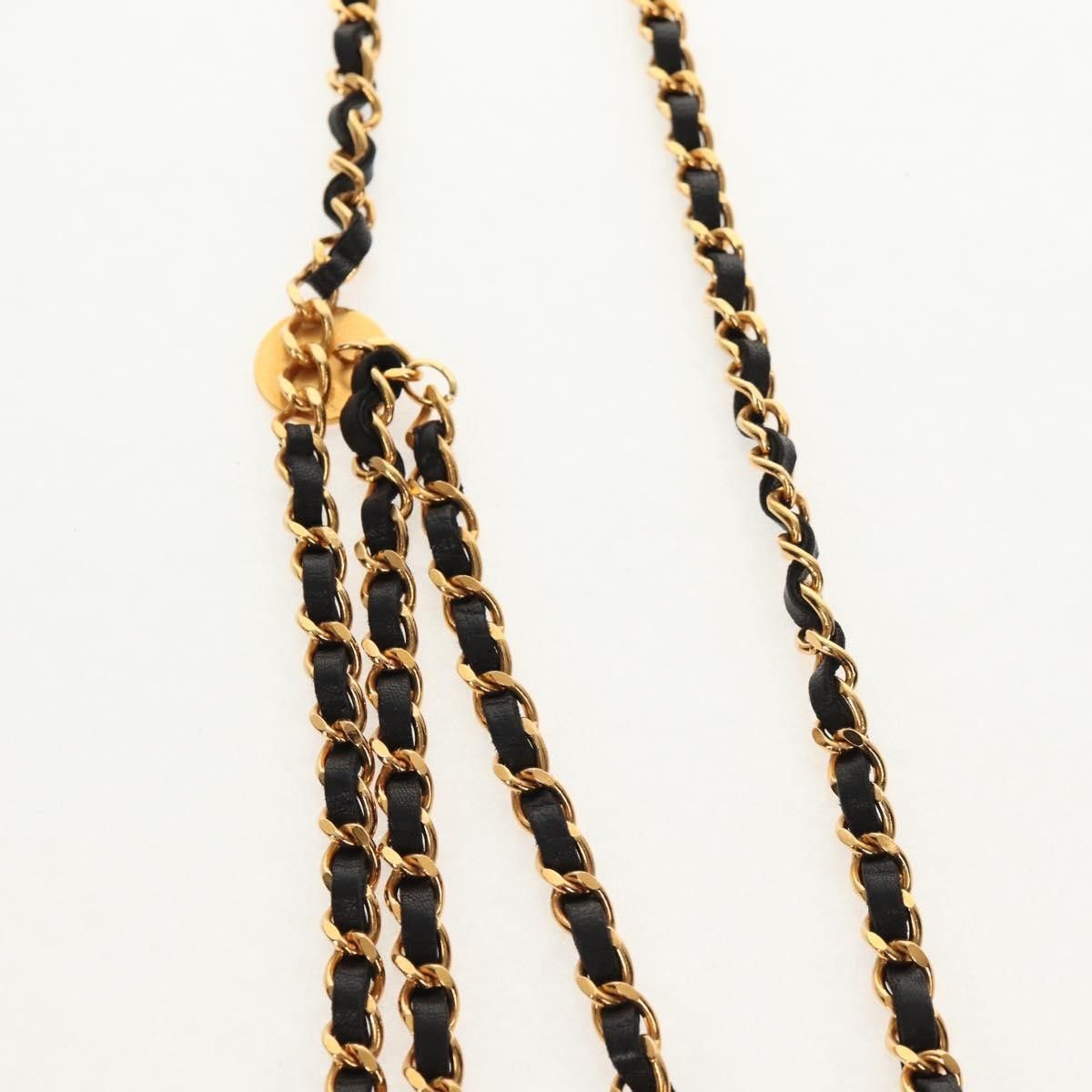 Chanel Chanel Vintage Multi-Chain Medallion Belt Metal and Leather Size ONE SIZE - 11 Thumbnail