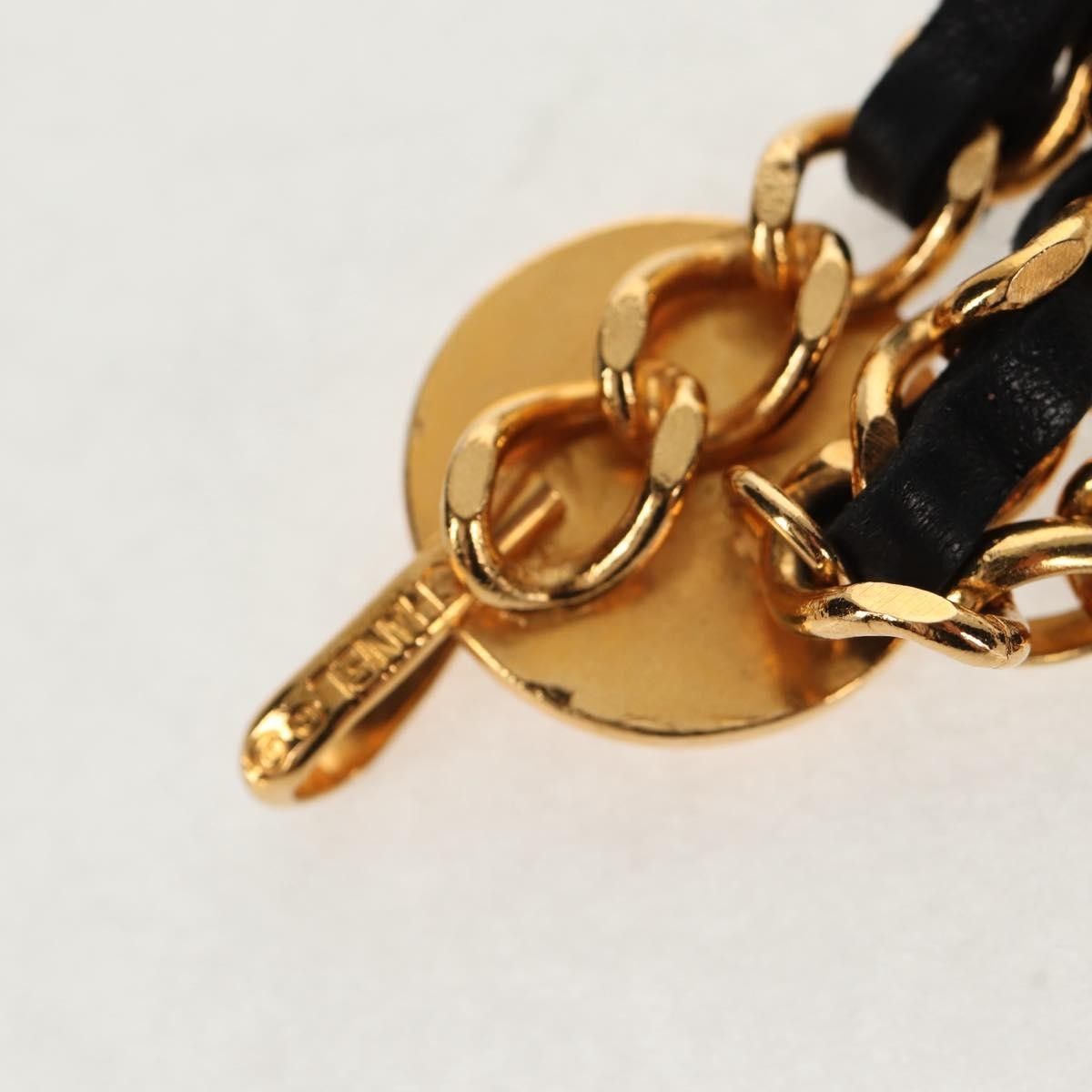 Chanel Chanel Vintage Multi-Chain Medallion Belt Metal and Leather Size ONE SIZE - 9 Thumbnail