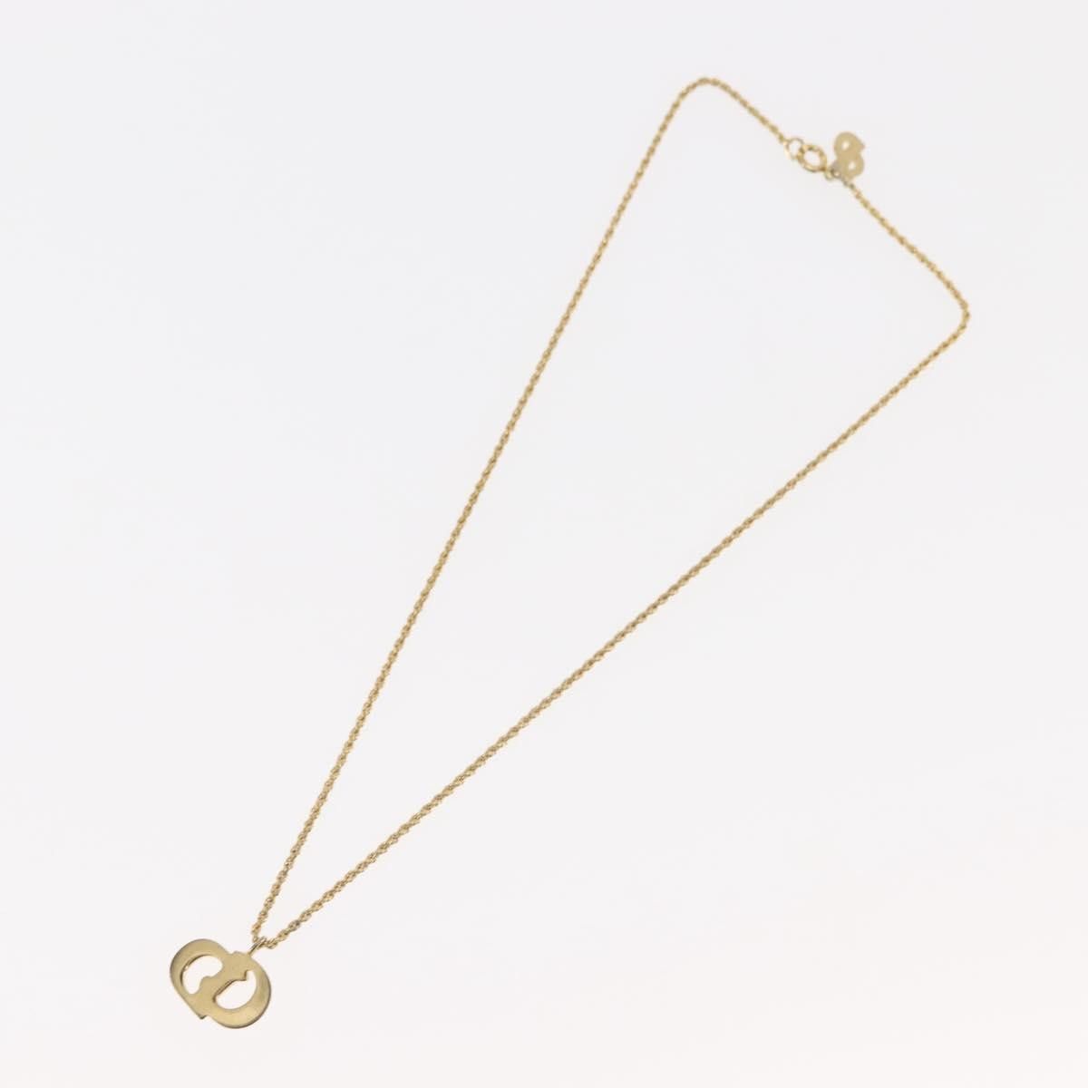 Dior Christian Dior CD Pendant Necklace Metal Size ONE SIZE - 8 Thumbnail