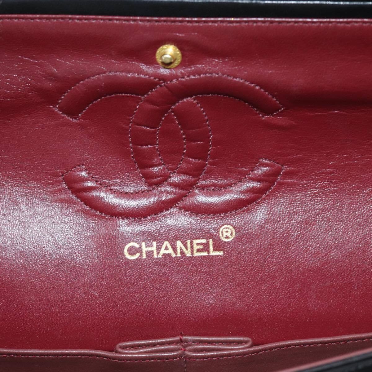 Chanel Chanel Vintage Classic Double Flap Bag Quilted Lambskin Size ONE SIZE - 20 Thumbnail