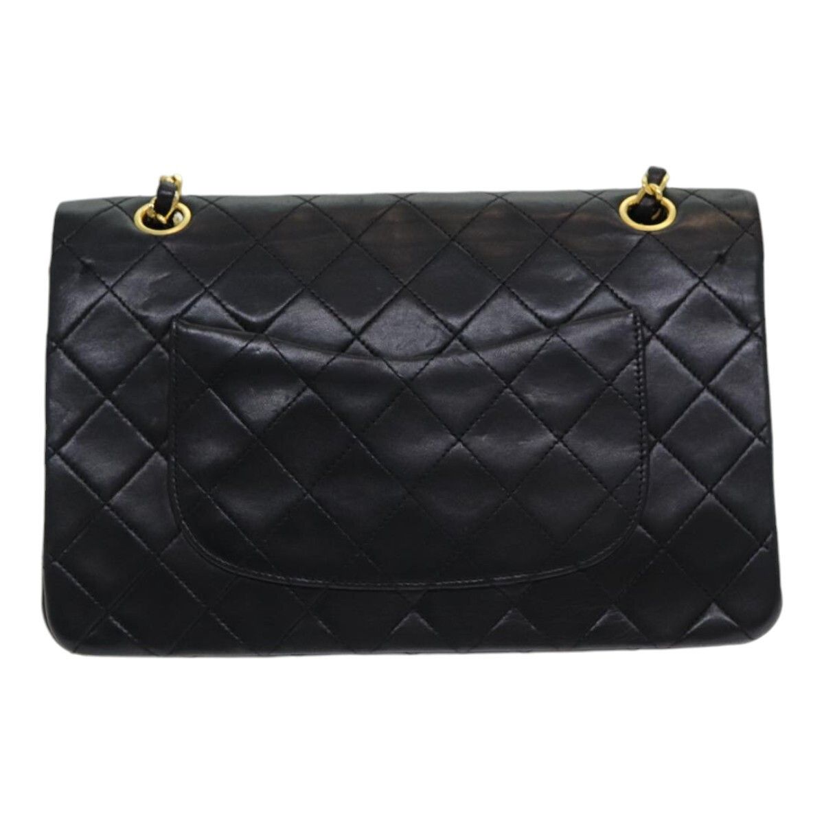 Chanel Chanel Vintage Classic Double Flap Bag Quilted Lambskin Size ONE SIZE - 2 Thumbnail