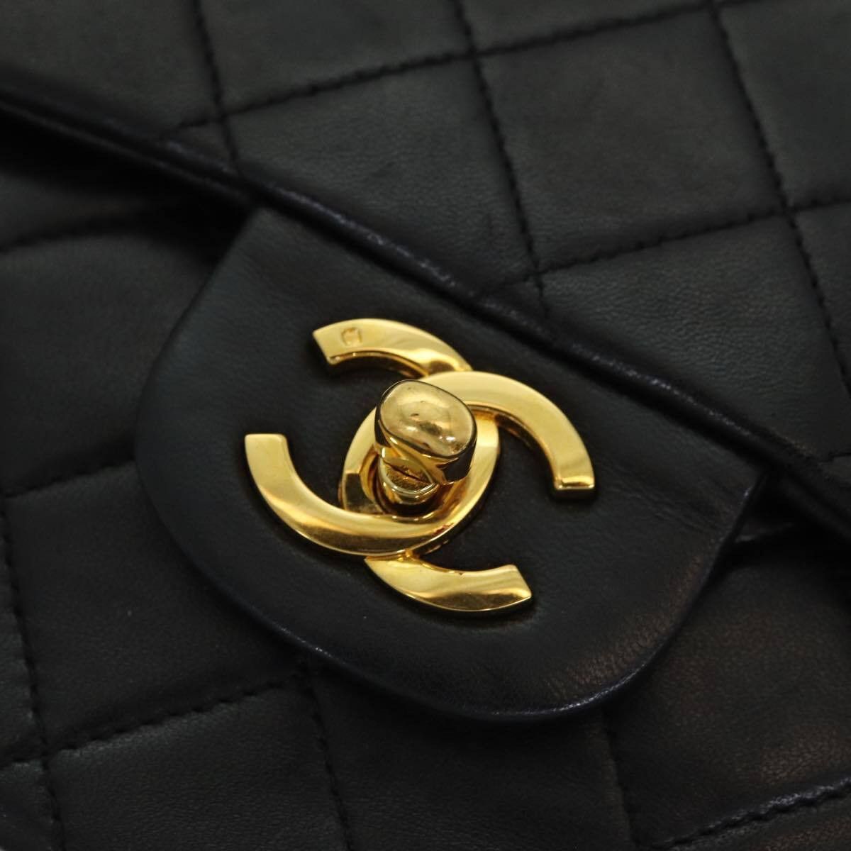 Chanel Chanel Vintage Classic Double Flap Bag Quilted Lambskin Size ONE SIZE - 19 Thumbnail