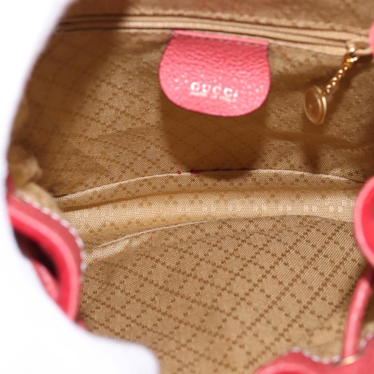 Gucci Gucci Vintage Bamboo Backpack Suede Size ONE SIZE - 5 Thumbnail