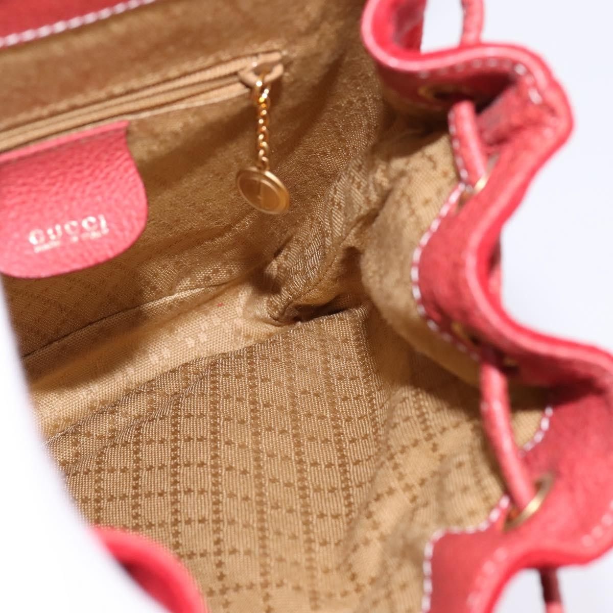 Gucci Gucci Vintage Bamboo Backpack Suede Size ONE SIZE - 23 Thumbnail
