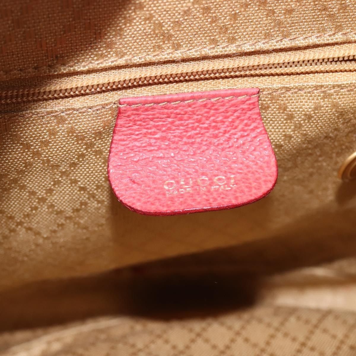 Gucci Gucci Vintage Bamboo Backpack Suede Size ONE SIZE - 6 Thumbnail