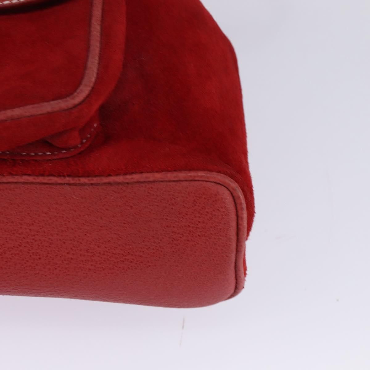 Gucci Gucci Vintage Bamboo Backpack Suede Size ONE SIZE - 9 Thumbnail