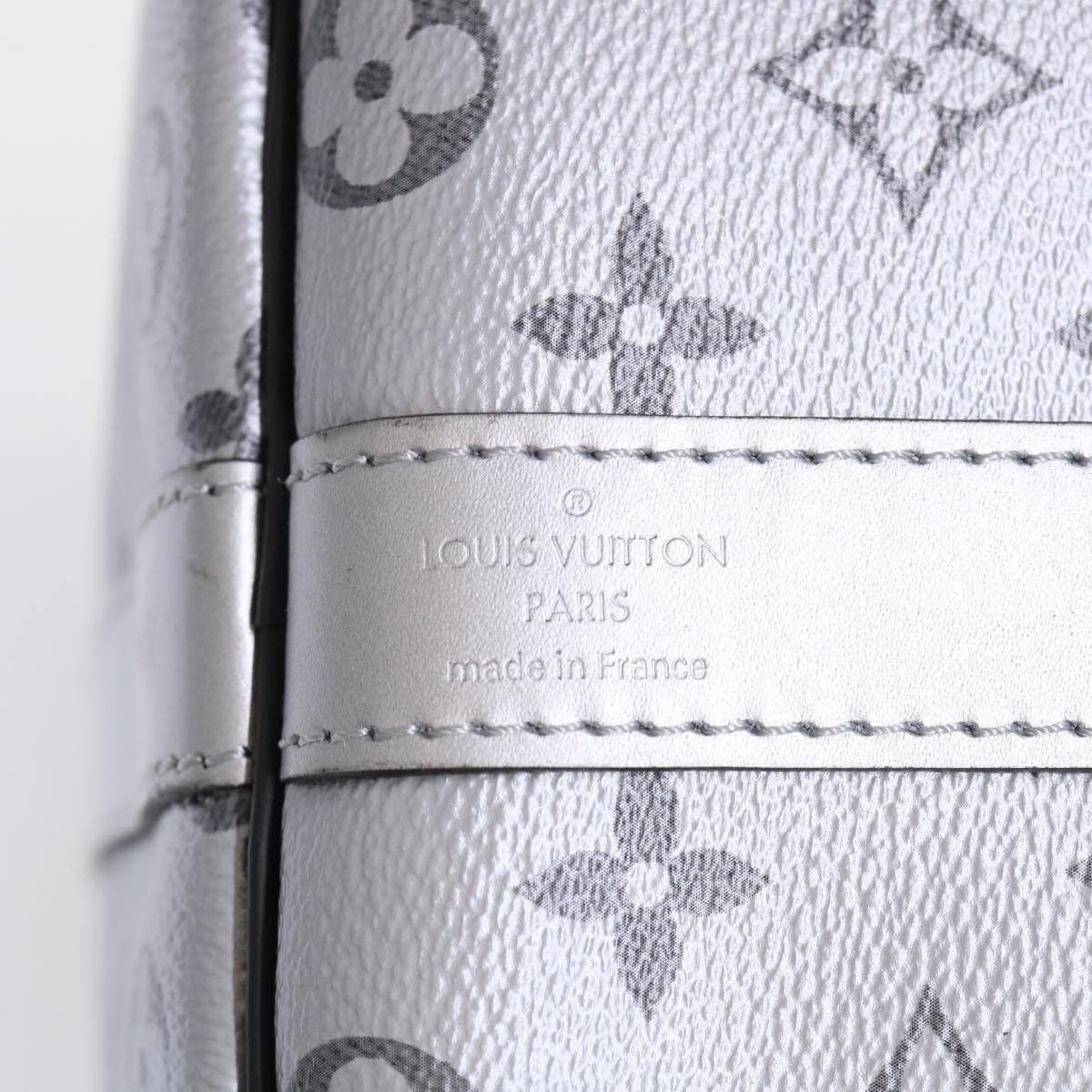 Louis Vuitton Louis Vuitton Keepall Bandouliere Bag Monogram Eclipse Split Canvas Size ONE SIZE - 6 Thumbnail
