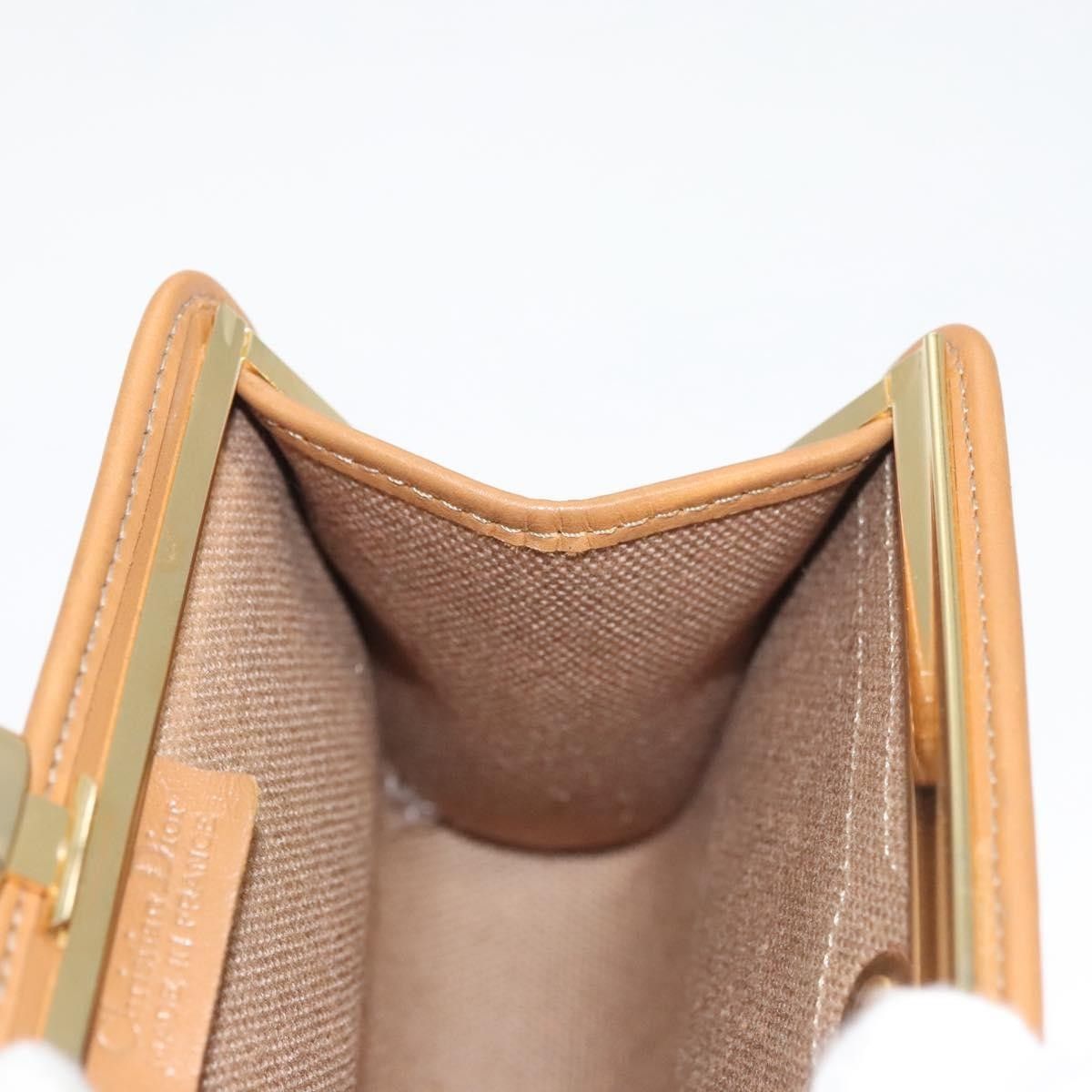 Dior Christian Dior Vintage Honeycomb Zip Pouch Coated Canvas Size ONE SIZE - 11 Thumbnail
