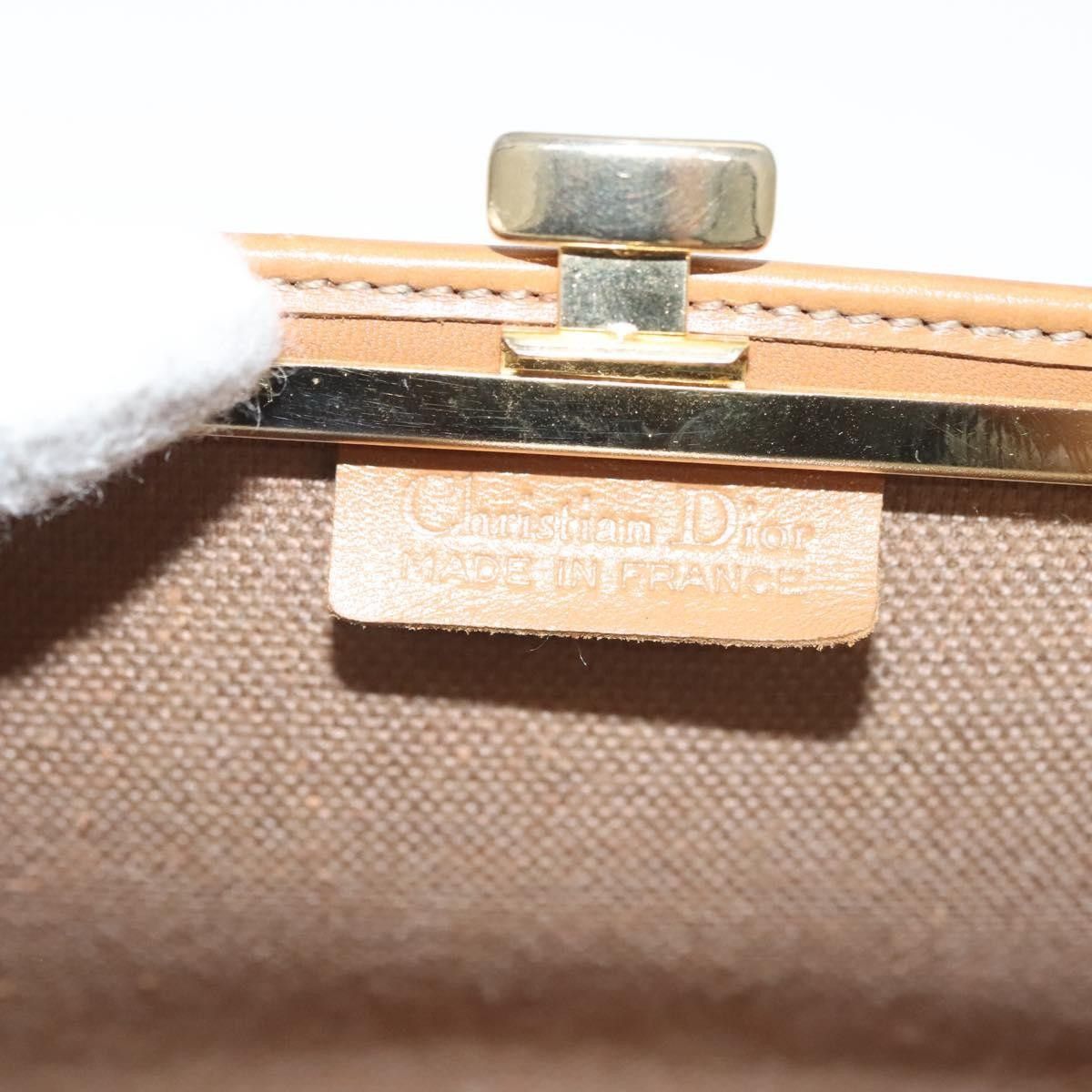 Dior Christian Dior Vintage Honeycomb Zip Pouch Coated Canvas Size ONE SIZE - 9 Thumbnail