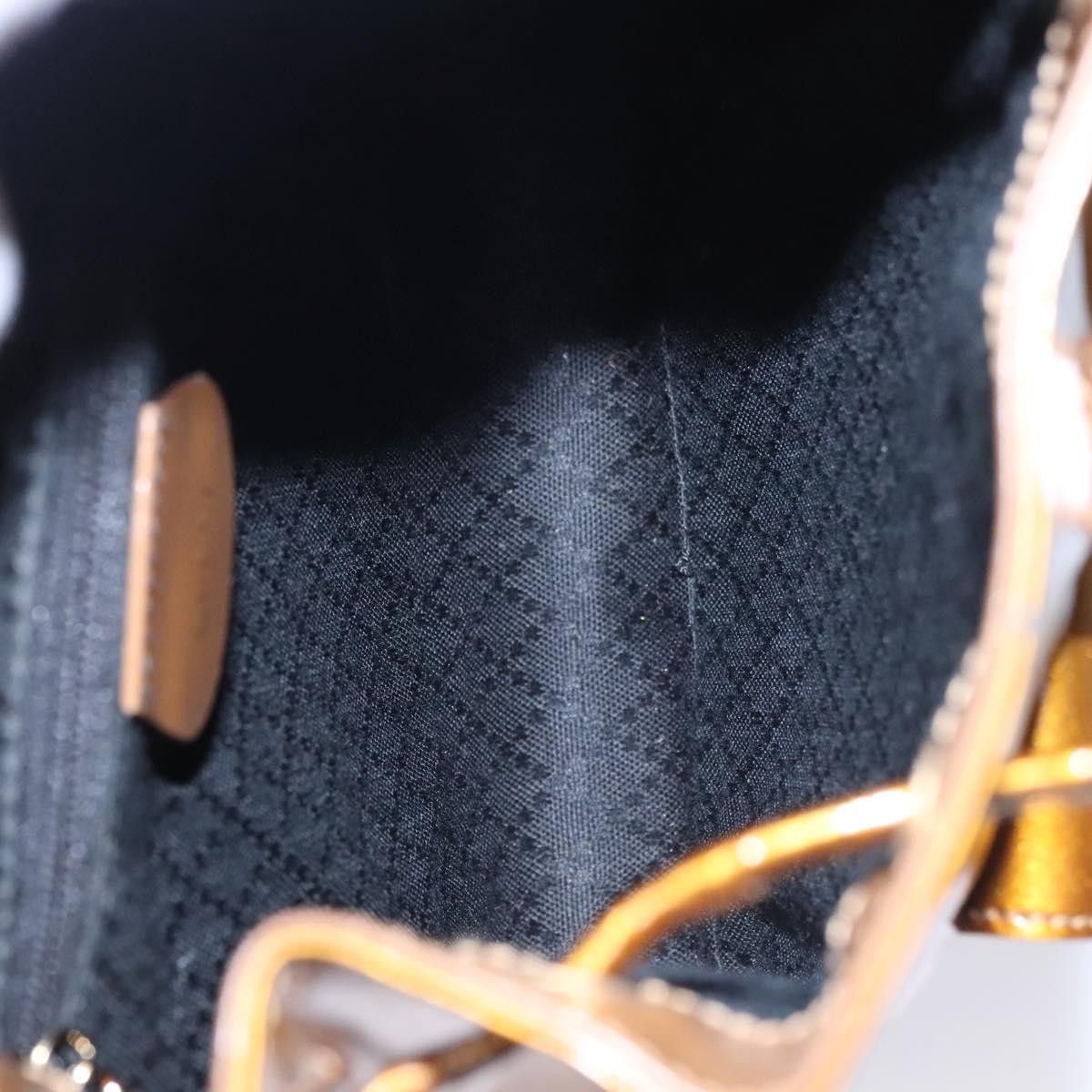 Gucci Vintage Bamboo Backpack Patent