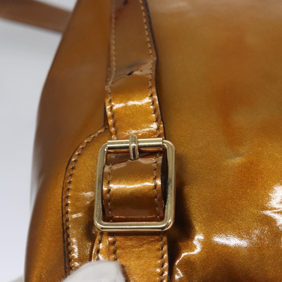 Gucci Vintage Bamboo Backpack Patent