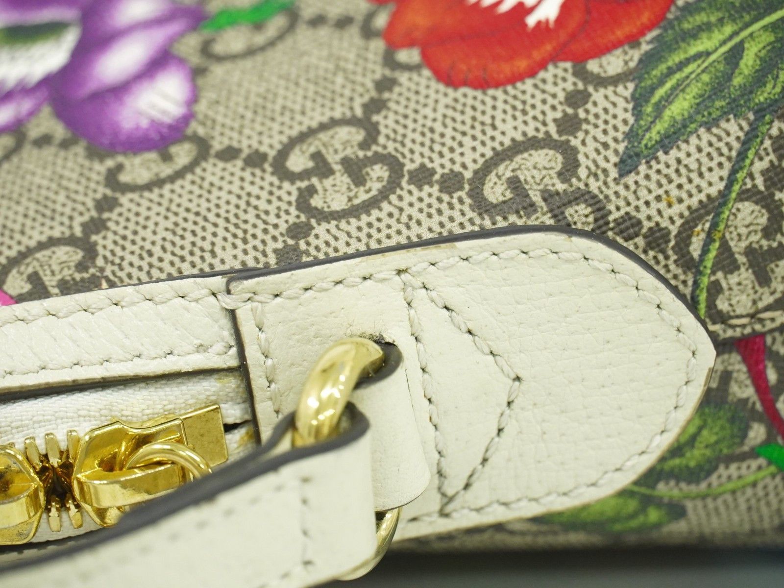 Gucci Gucci Ophidia Dome Shoulder Bag Flora GG Coated Canvas Size ONE SIZE - 10 Thumbnail