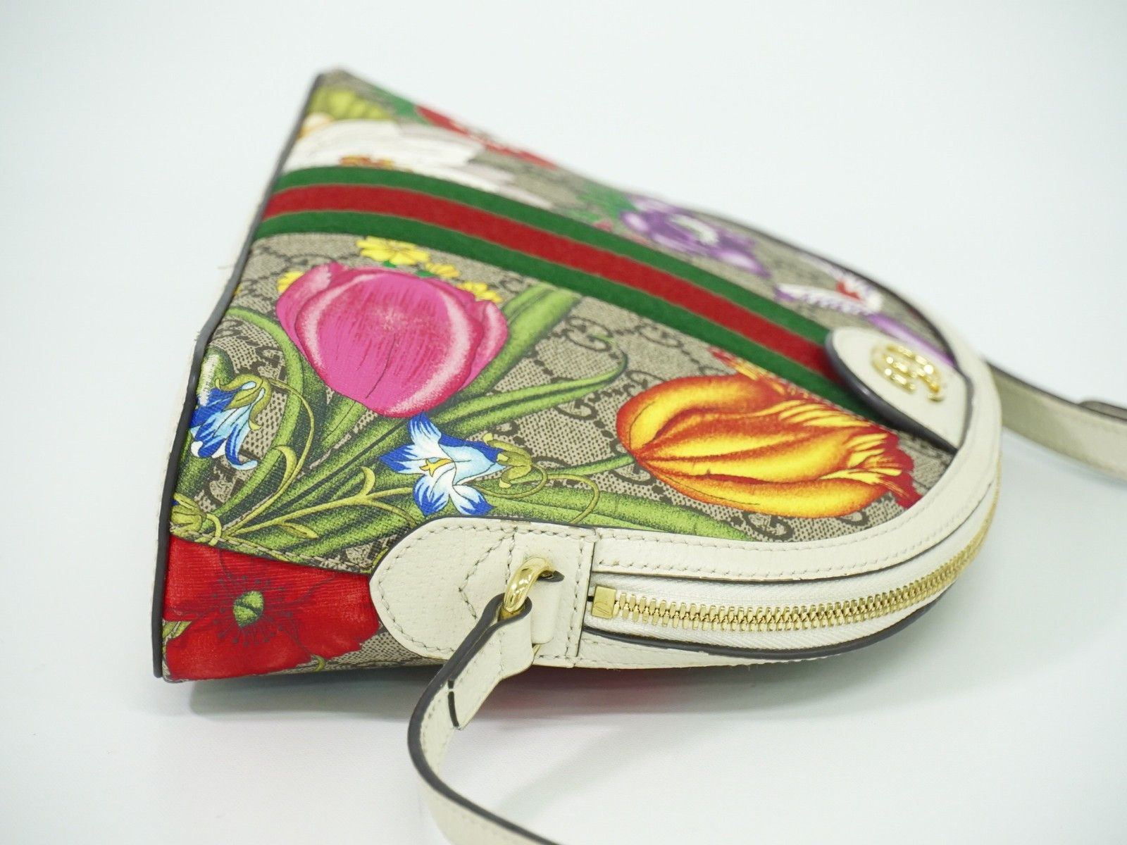 Gucci Gucci Ophidia Dome Shoulder Bag Flora GG Coated Canvas Size ONE SIZE - 3 Thumbnail