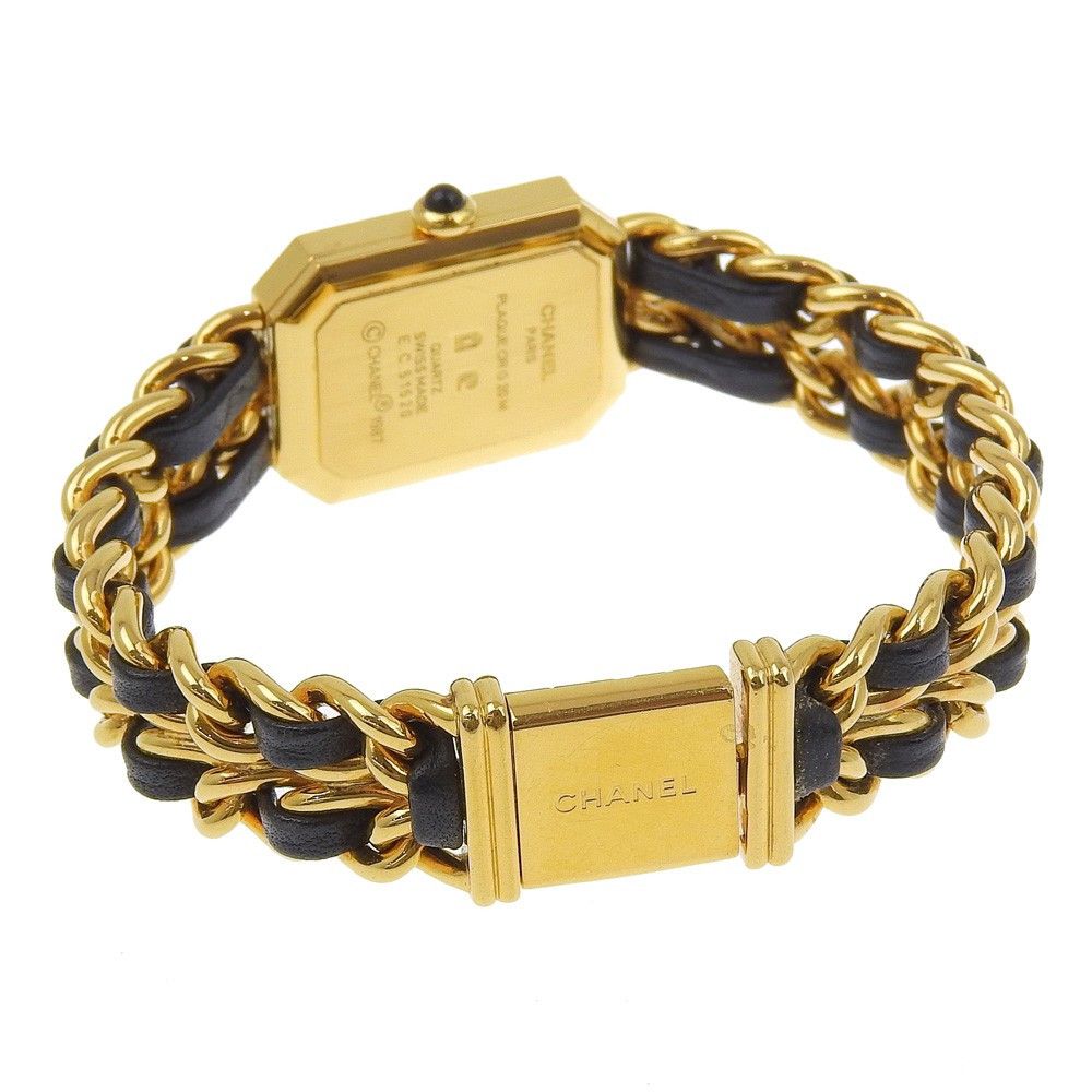 Chanel Chanel Premiere Rock Quartz Watch Plated Metal and Leather Size ONE SIZE - 2 Thumbnail