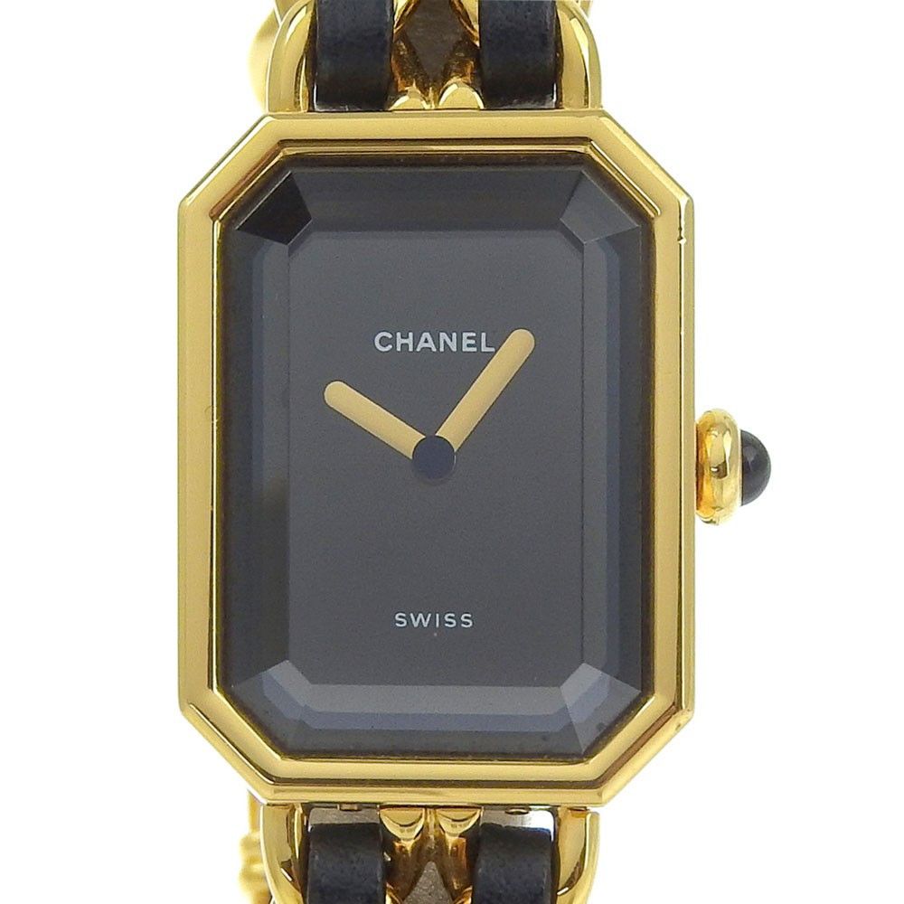 Chanel Chanel Premiere Rock Quartz Watch Plated Metal and Leather Size ONE SIZE - 5 Thumbnail