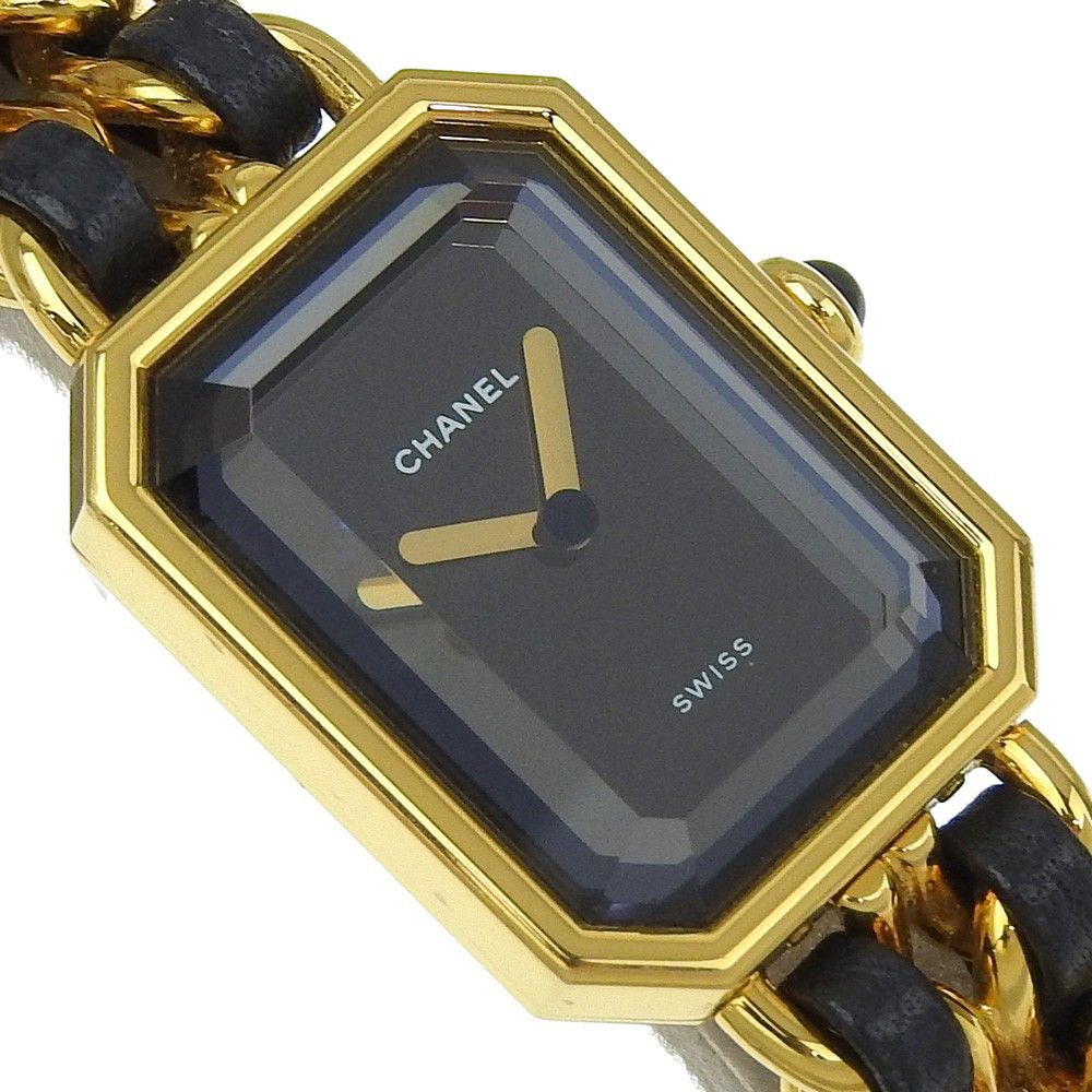 Chanel Chanel Premiere Rock Quartz Watch Plated Metal and Leather Size ONE SIZE - 8 Thumbnail