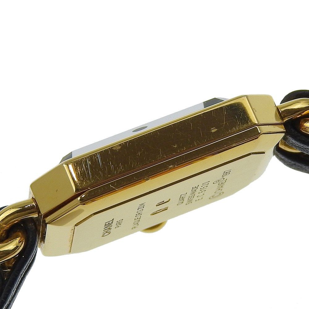 Chanel Chanel Premiere Rock Quartz Watch Plated Metal and Leather Size ONE SIZE - 3 Thumbnail