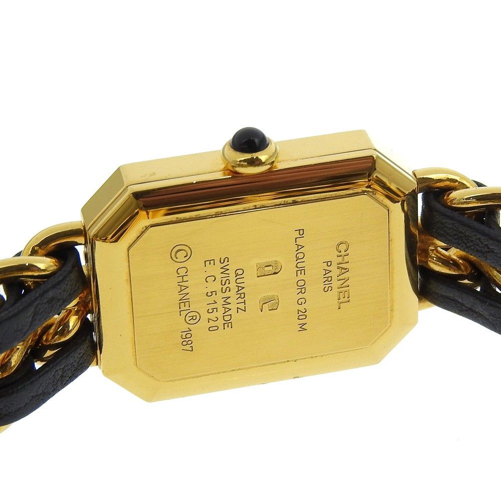 Chanel Chanel Premiere Rock Quartz Watch Plated Metal and Leather Size ONE SIZE - 4 Thumbnail