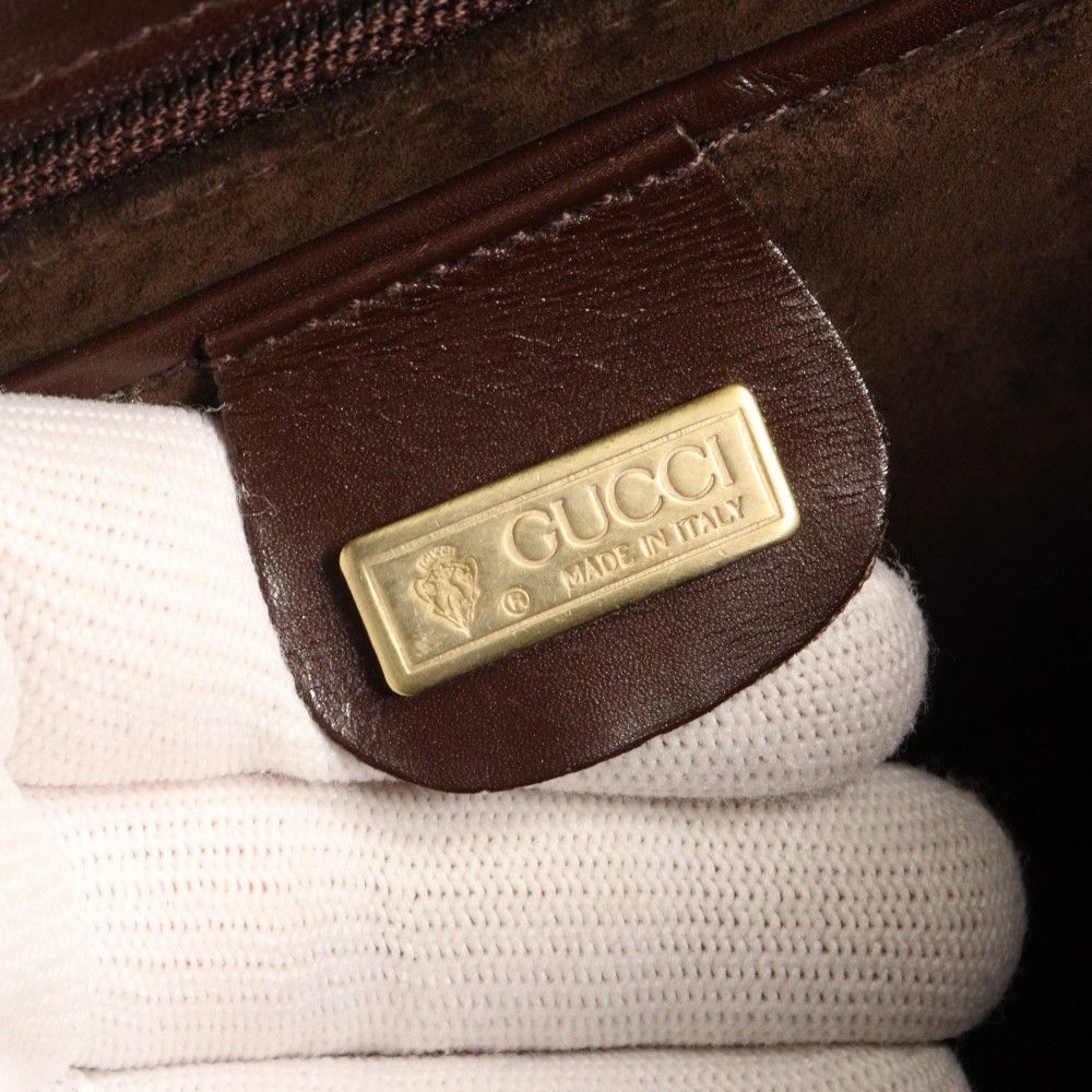 Gucci Gucci Old Gucci shoulder bag Suede and Leather Size ONE SIZE - 4 Thumbnail