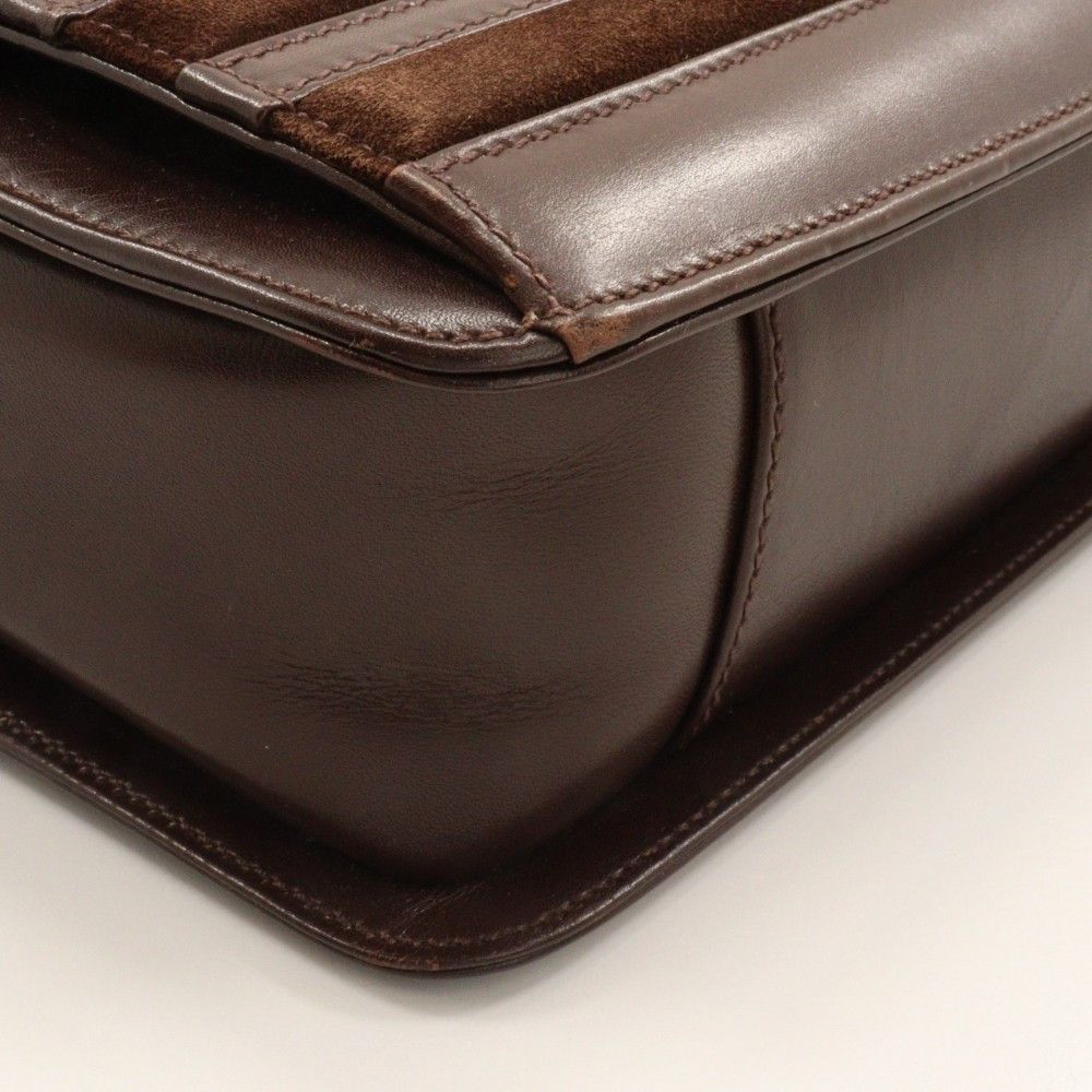 Gucci Gucci Old Gucci shoulder bag Suede and Leather Size ONE SIZE - 5 Thumbnail
