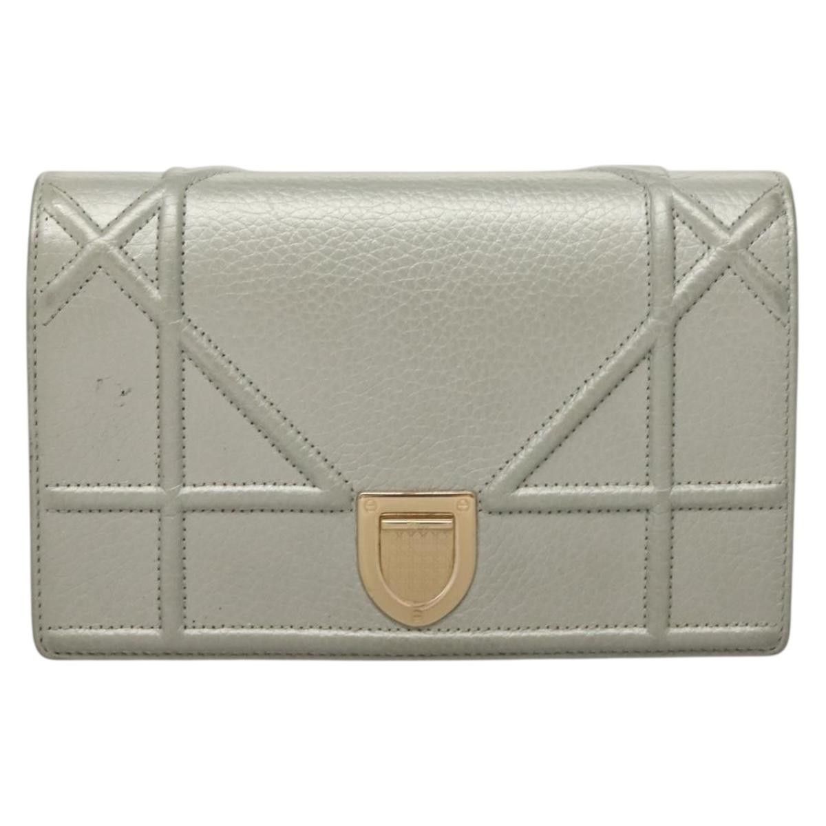 Dior Christian Dior Diorama Wallet on Chain Leather Size ONE SIZE - 20 Thumbnail