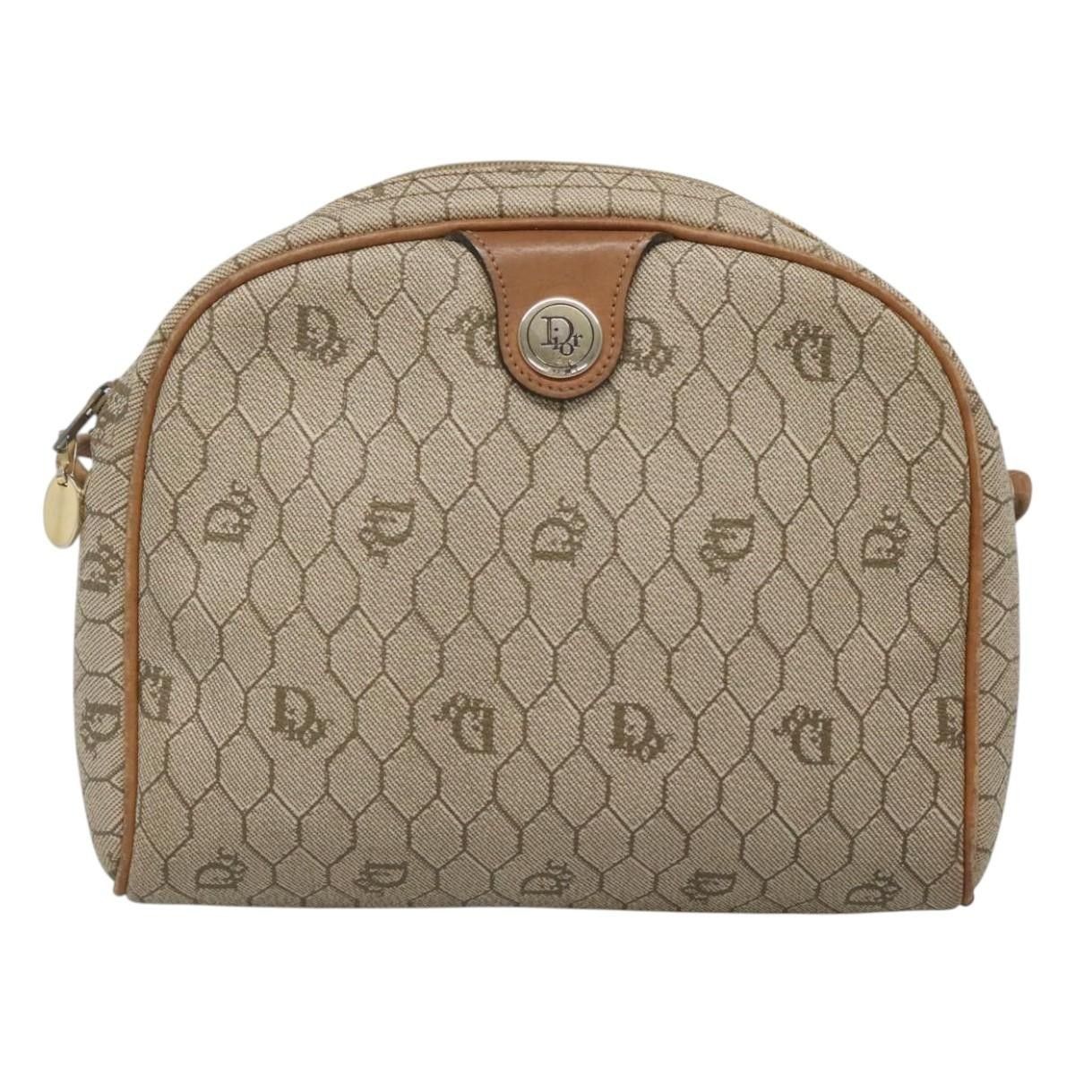 Dior Christian Dior Vintage Honeycomb Shoulder Bag Canvas Size ONE SIZE - 17 Thumbnail