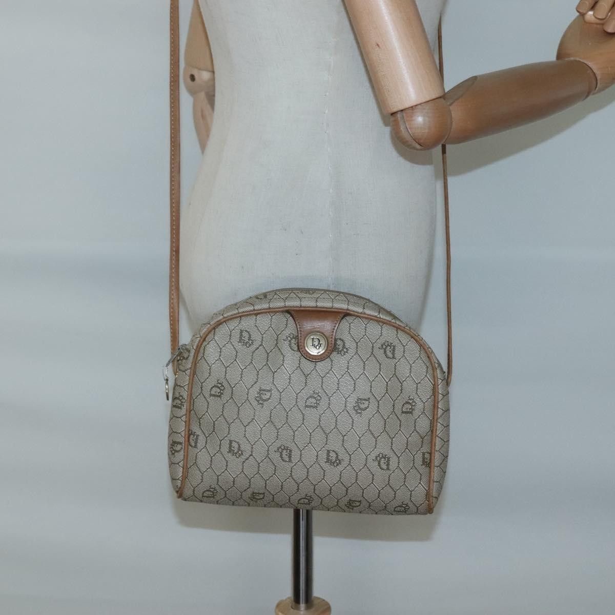 Dior Christian Dior Vintage Honeycomb Shoulder Bag Canvas Size ONE SIZE - 13 Thumbnail