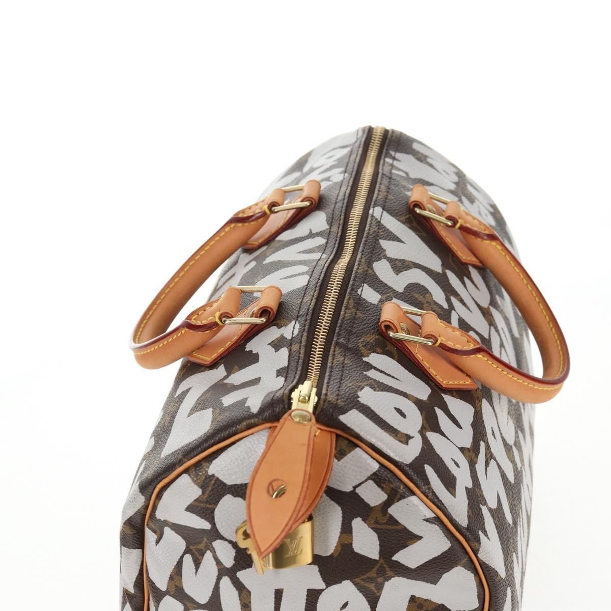 Louis Vuitton Louis Vuitton Speedy Handbag Limited Edition Monogram Graffiti Size ONE SIZE - 17 Thumbnail