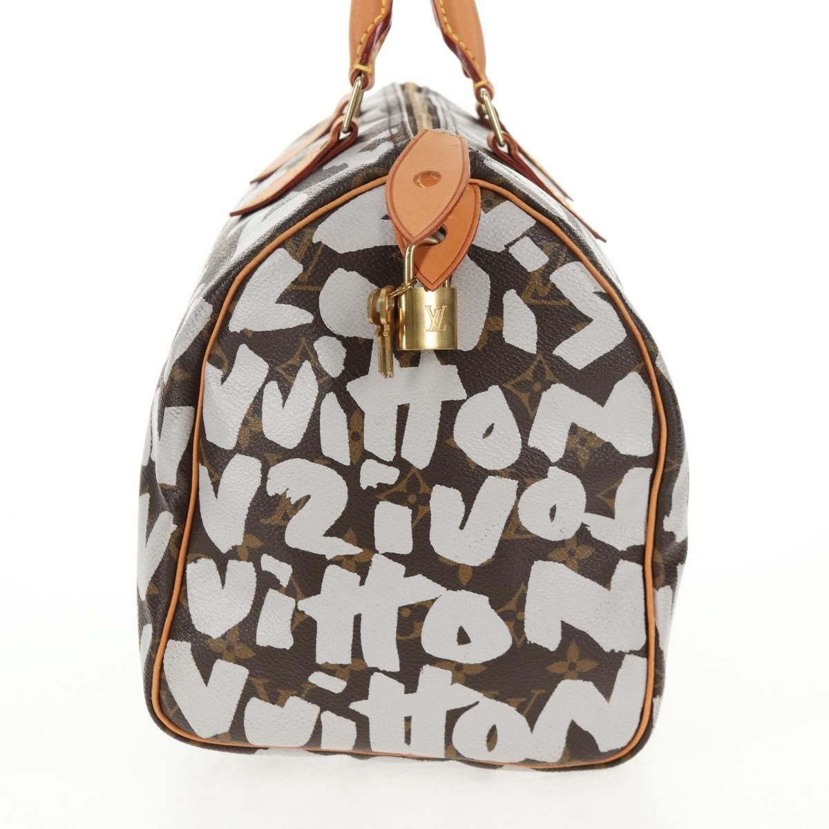 Louis Vuitton Louis Vuitton Speedy Handbag Limited Edition Monogram Graffiti Size ONE SIZE - 3 Thumbnail