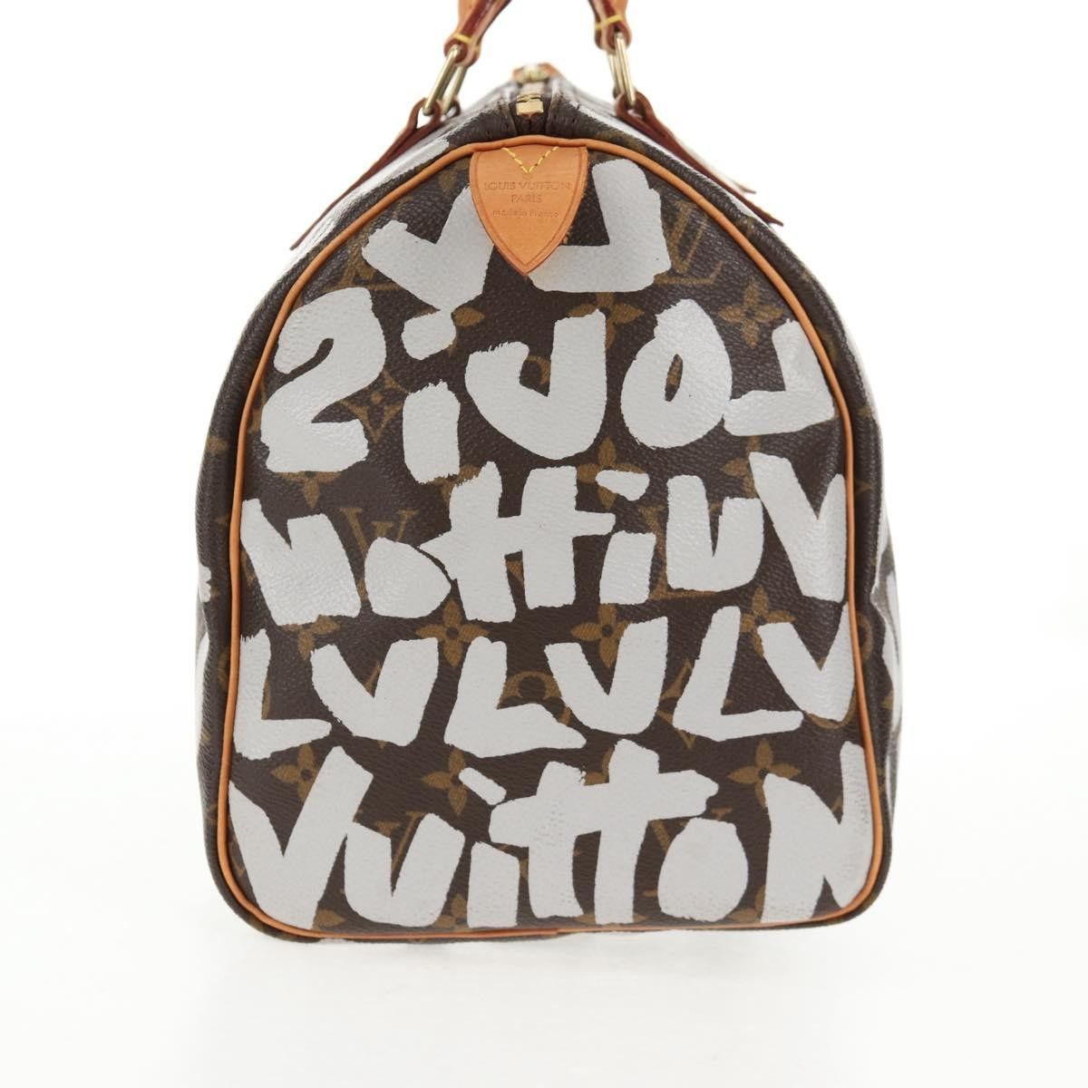 Louis Vuitton Louis Vuitton Speedy Handbag Limited Edition Monogram Graffiti Size ONE SIZE - 4 Thumbnail