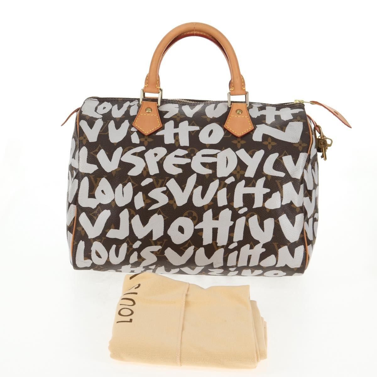 Louis Vuitton Louis Vuitton Speedy Handbag Limited Edition Monogram Graffiti Size ONE SIZE - 14 Thumbnail