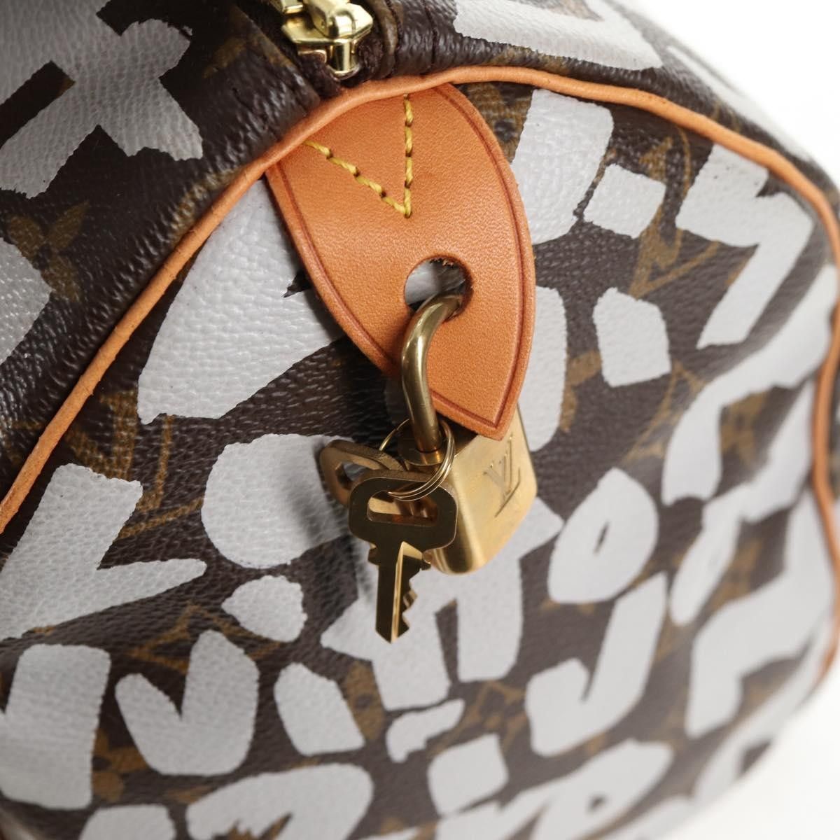 Louis Vuitton Louis Vuitton Speedy Handbag Limited Edition Monogram Graffiti Size ONE SIZE - 15 Thumbnail