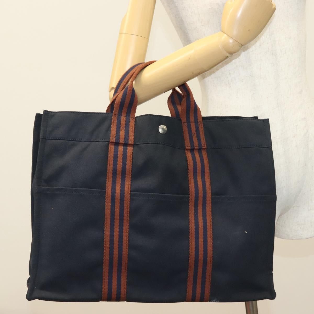 Hermes Hermes Fourre Tout Tote Canvas Size ONE SIZE - 14 Thumbnail