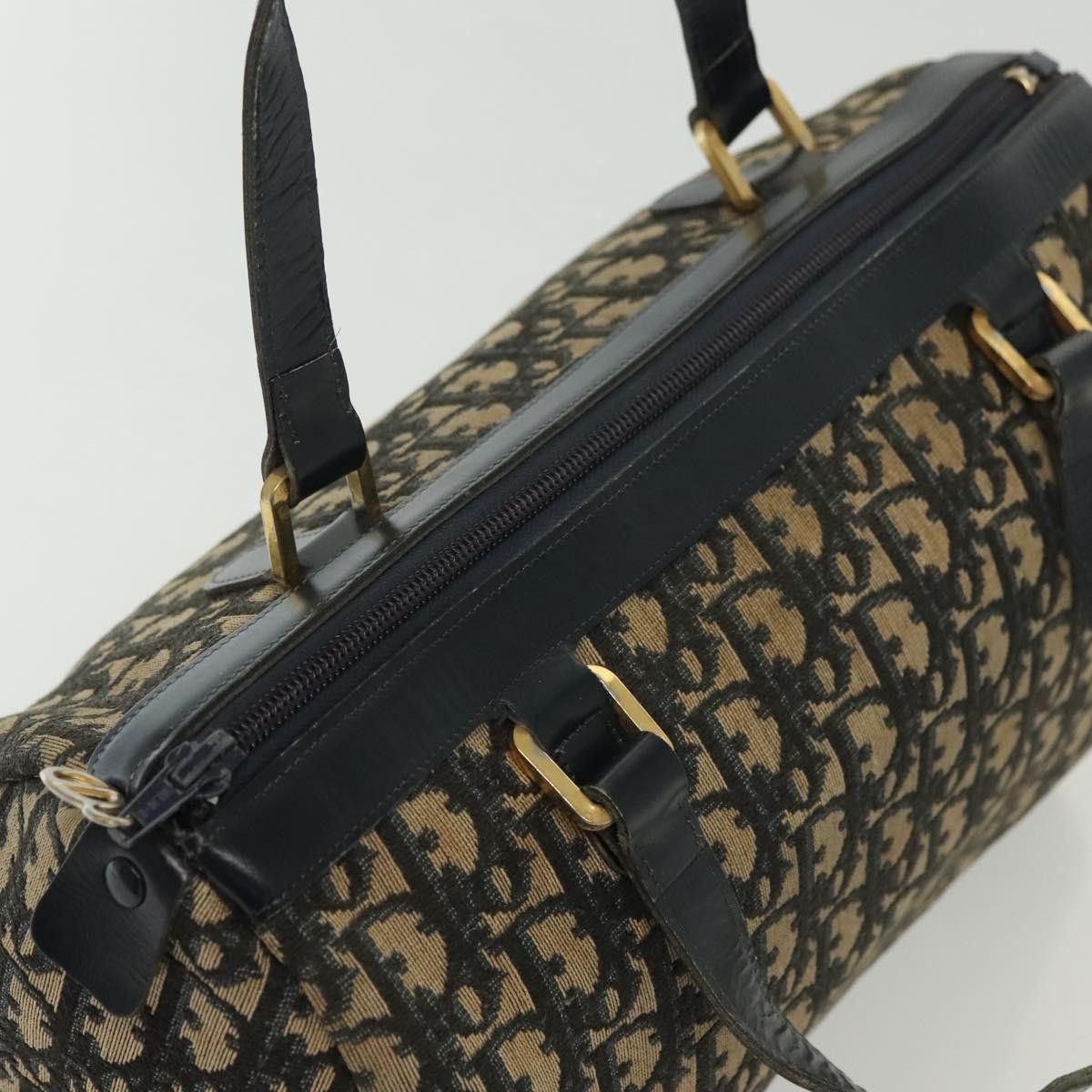 Dior Christian Dior Vintage Trotter Boston Bag Diorissimo Canvas Size ONE SIZE - 14 Thumbnail