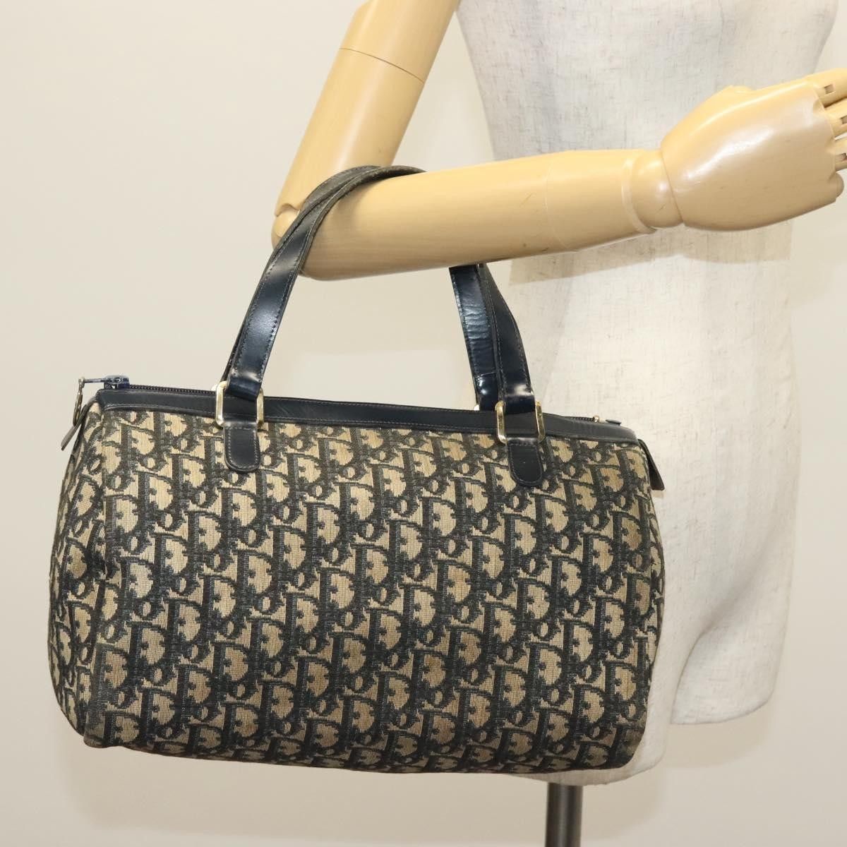 Dior Christian Dior Vintage Trotter Boston Bag Diorissimo Canvas Size ONE SIZE - 12 Thumbnail