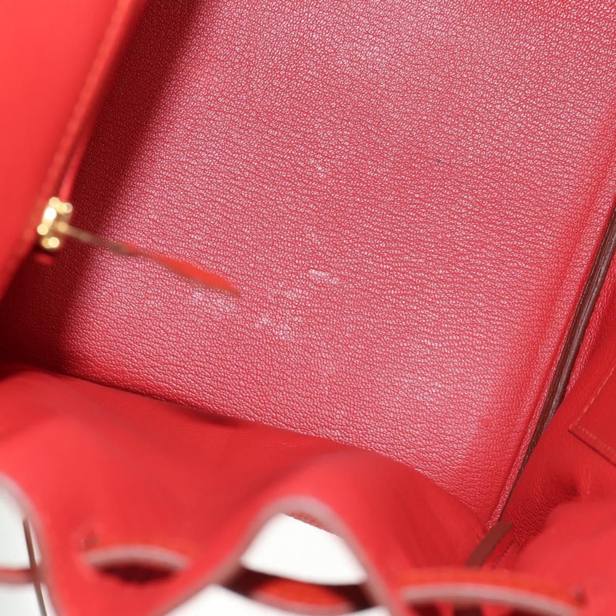 Hermes Hermes Birkin Handbag Red Togo with Gold Hardware Size ONE SIZE - 23 Thumbnail