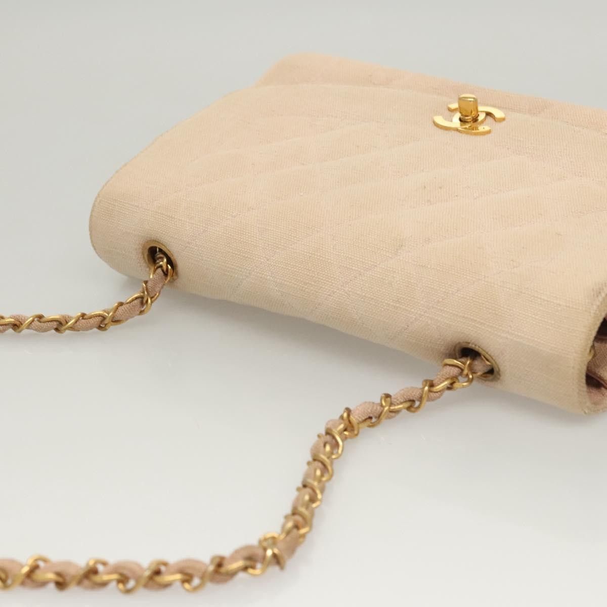 Chanel Chanel Vintage Diana Flap Bag Quilted Canvas Size ONE SIZE - 15 Thumbnail