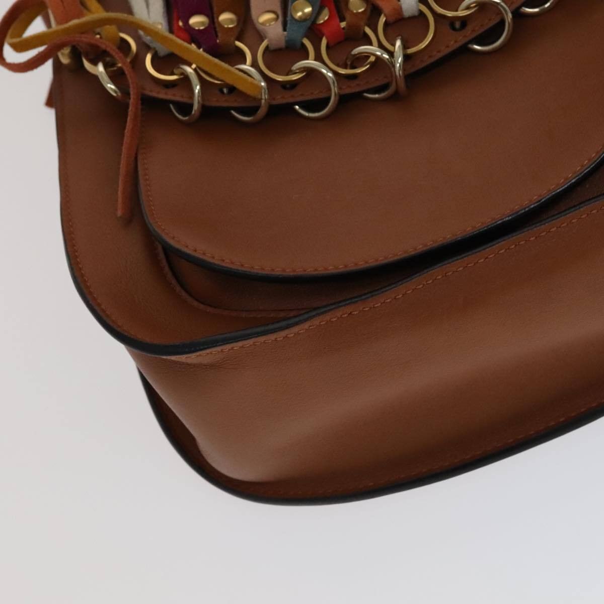 Chloe Chloe Multicolor Fringe Hudson Bag Leather Size ONE SIZE - 9 Thumbnail