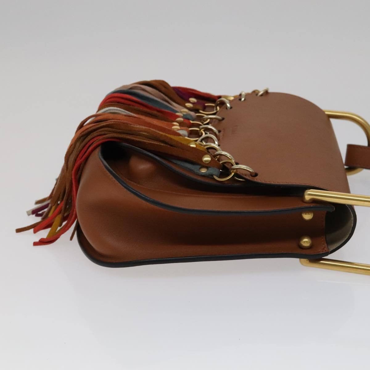 Chloe Chloe Multicolor Fringe Hudson Bag Leather Size ONE SIZE - 3 Thumbnail