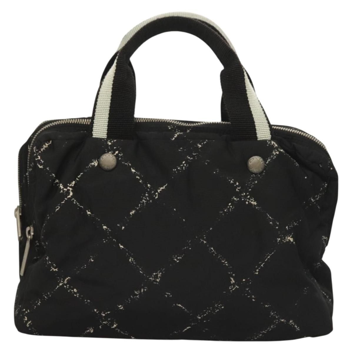 Chanel Chanel Travel Line Boston Bag Printed Nylon Size ONE SIZE - 2 Thumbnail
