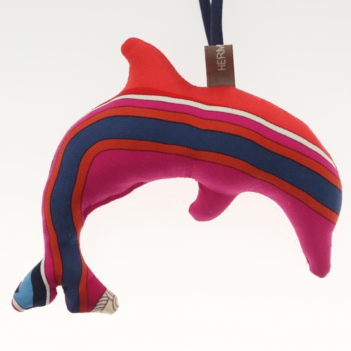 Hermes Hermes Petit H Dolphin Bag Charm Silk Size ONE SIZE - 4 Thumbnail